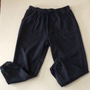 Wake&Wear by ink+ivy Blue Cropped Joggers